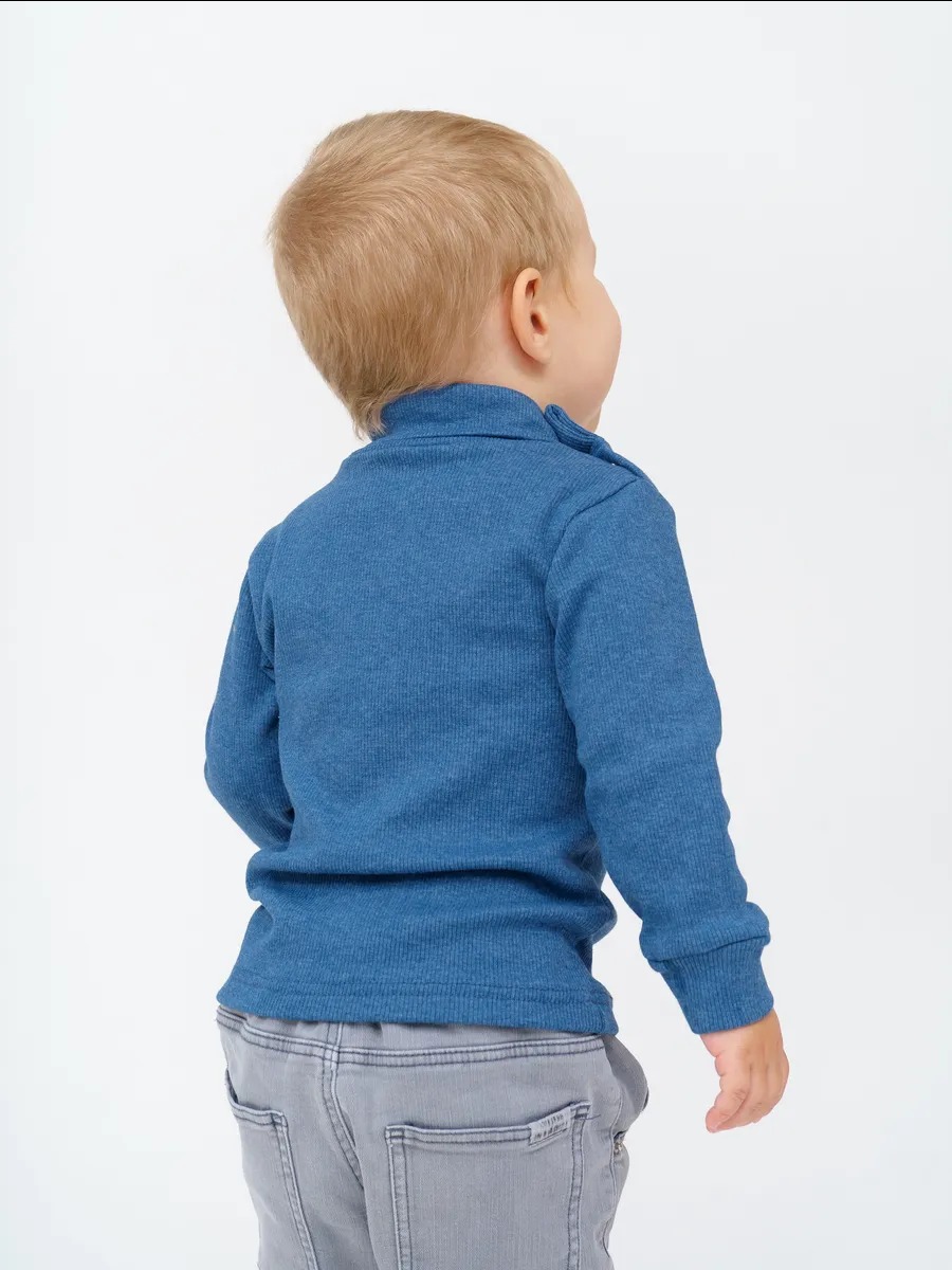 Водолазка TOTEMFOX 231КН3F/индиго меланж - фото 10