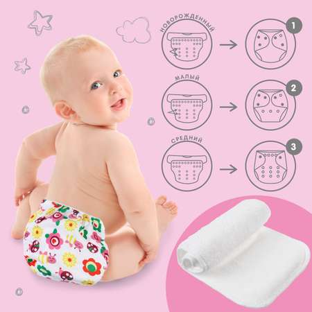 Многоразовые подгузники Крошка Я Onesize