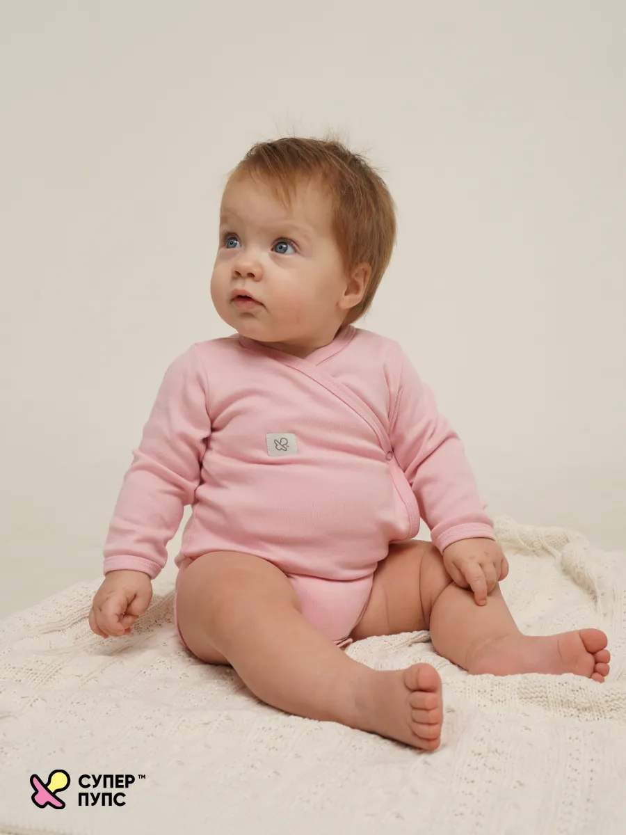 Боди 3 шт Супер Пупс нбр/3пр/бд/зап/розовыеягодки - фото 21