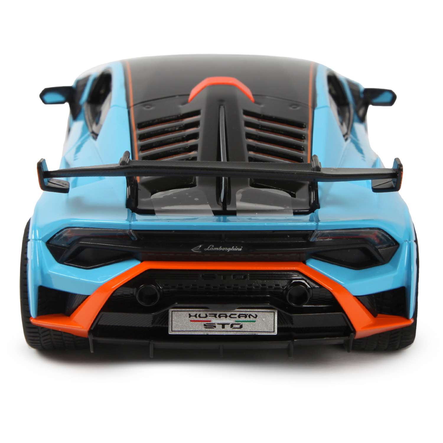 Автомобиль Rastar Lamborghini Huracan STO 1:18 голубой 63800 - фото 7
