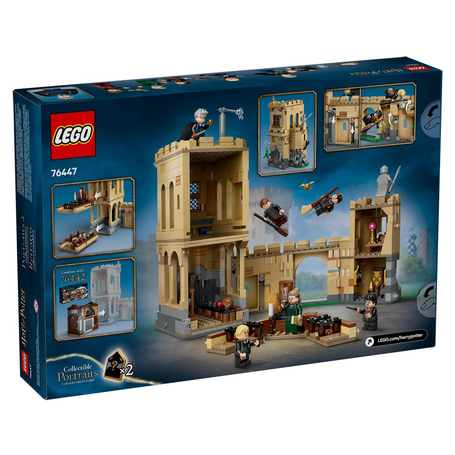 Конструктор LEGO Harry Potter Хогвартс Уроки полетов 651 дет. - фото 11