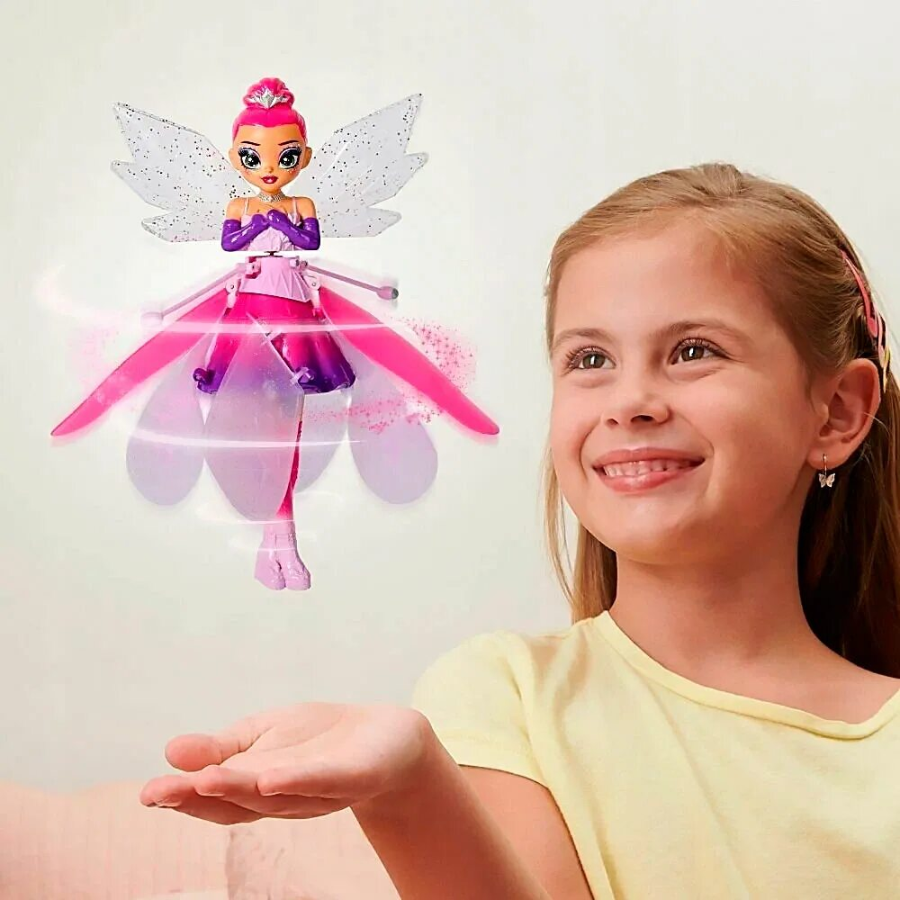 Кукла мини Hatchimals Летающая Crystal Flyers высота 18 см 120719 - фото 4