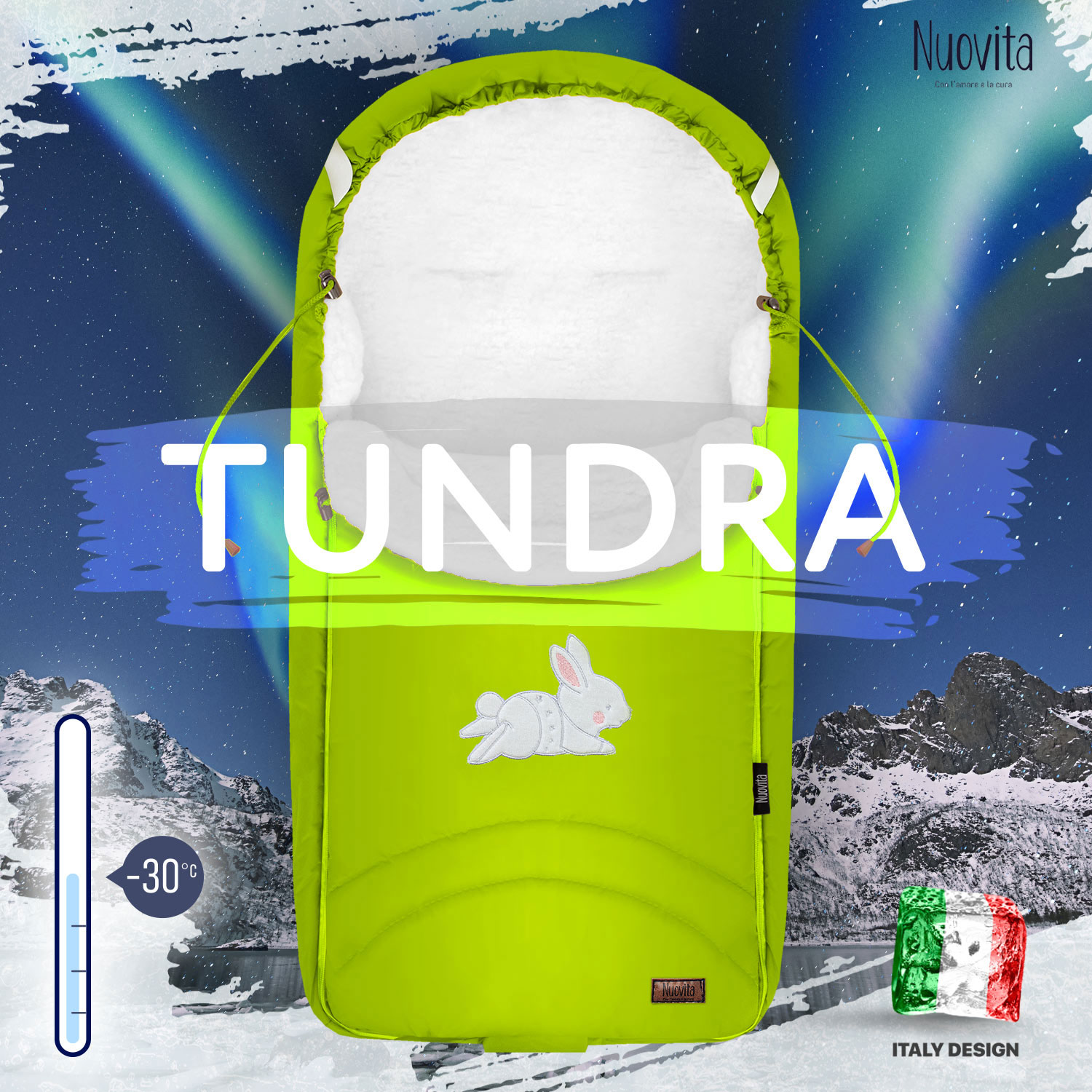 Конверт в коляску Nuovita Tundra Bianco - фото 5