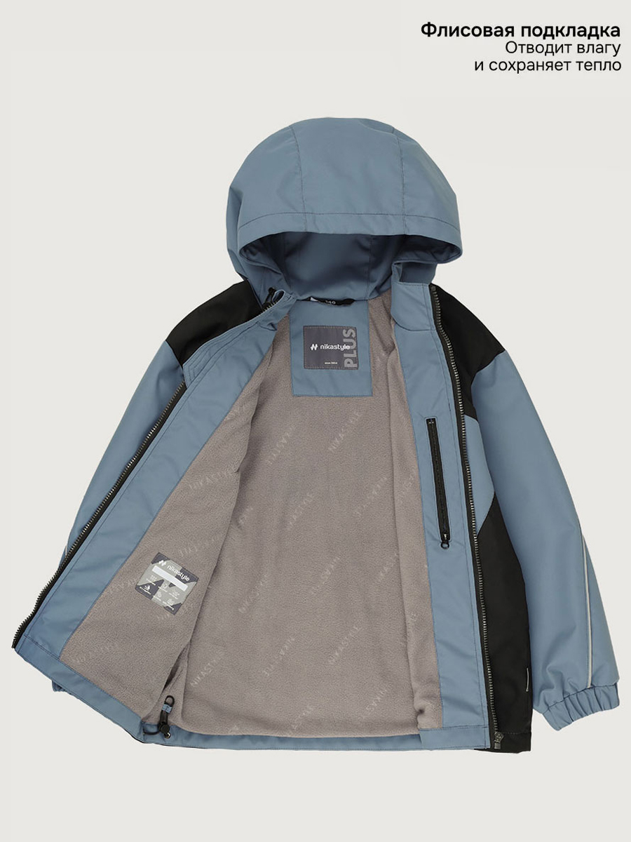 Ветровка NIKASTYLE п4л7526 деним - фото 5