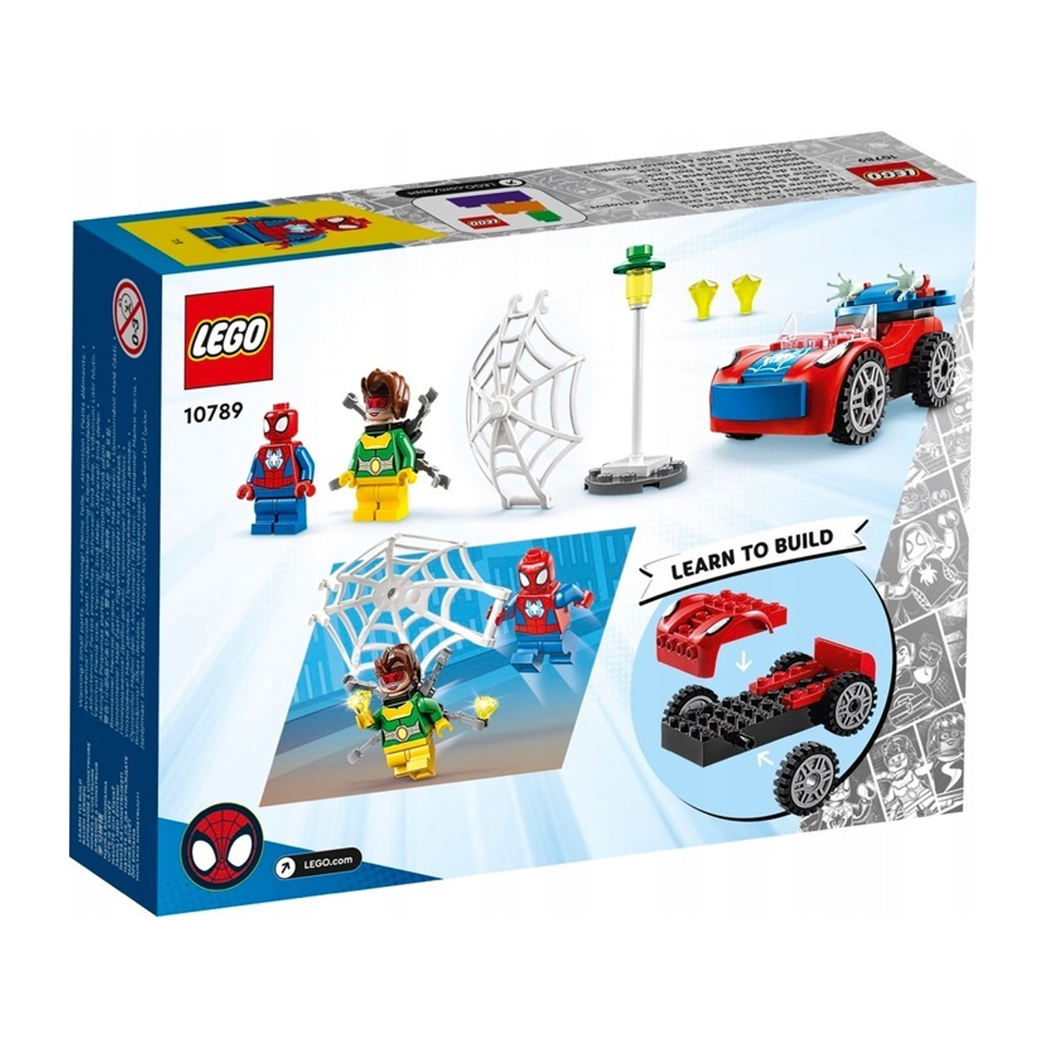 Конструктор LEGO Spidey Автомобиль Человека-паука - фото 10