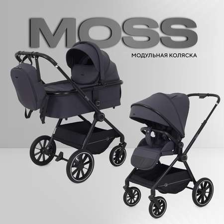 Коляска 2в1 Rant Moss черный