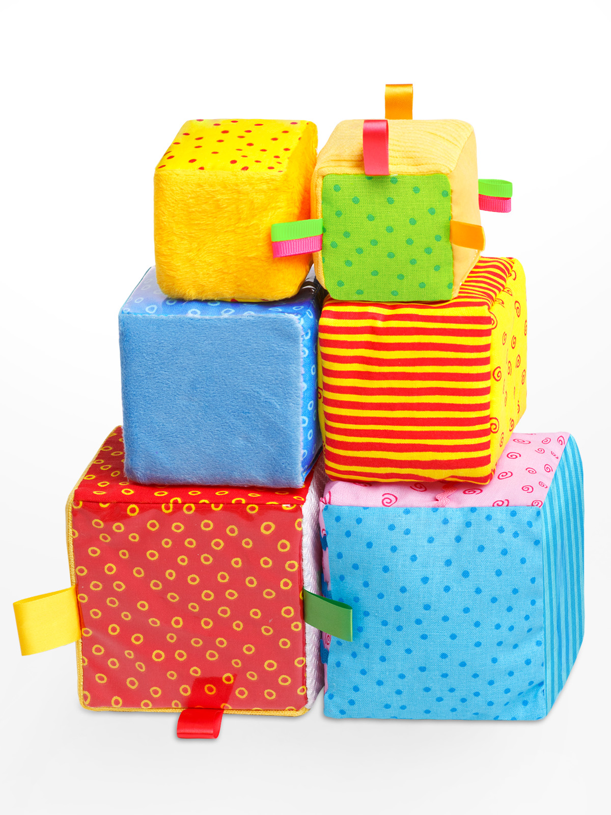 Игрушка Мякиши кубики Умные кубики 6 шт - фото 8