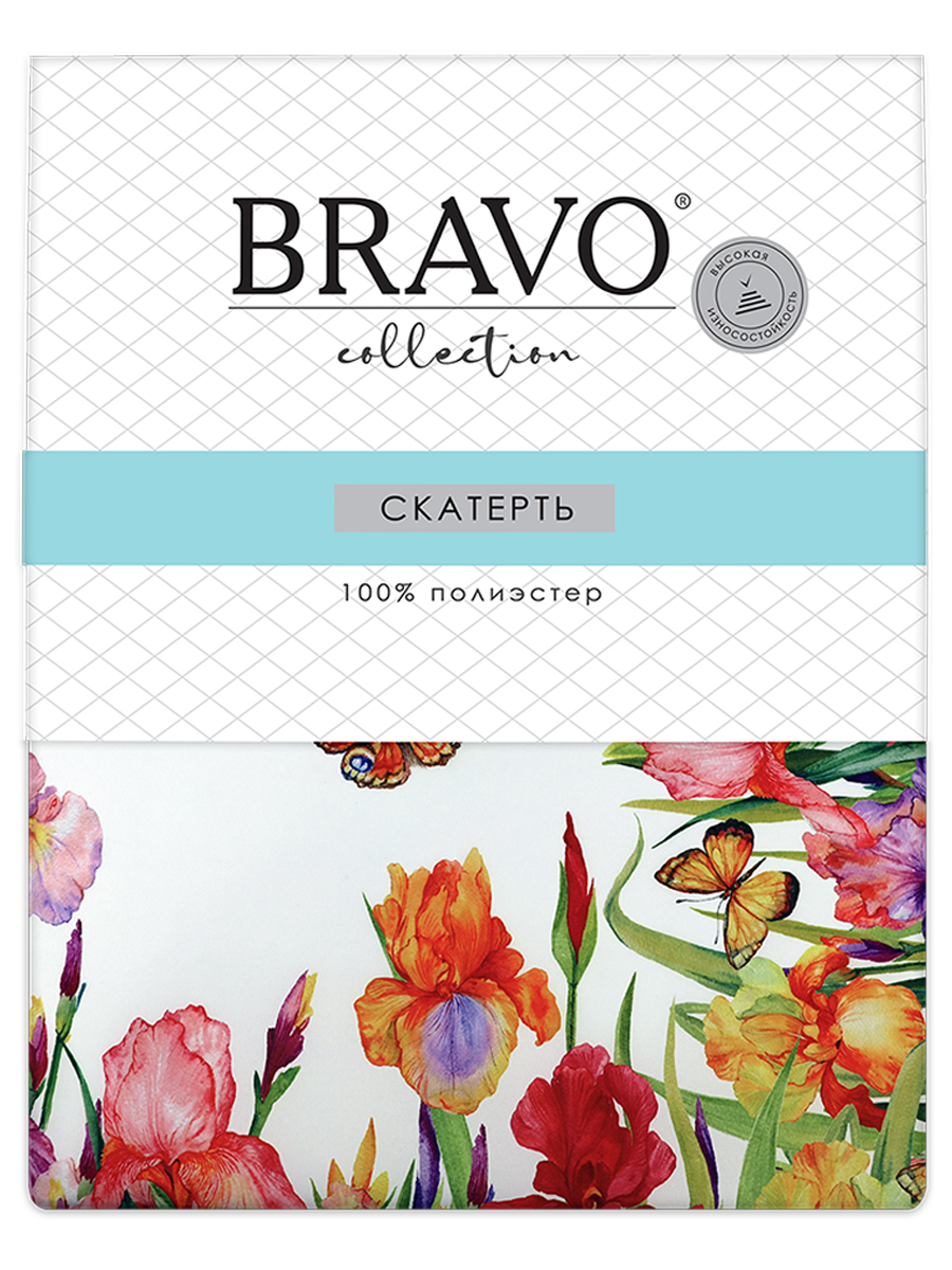 Скатерть BRAVO 120х140 ирисы - фото 7