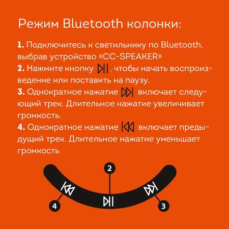 Лампа настольная DASWERK светодиодная led с органайзером и Bluetooth колонкой