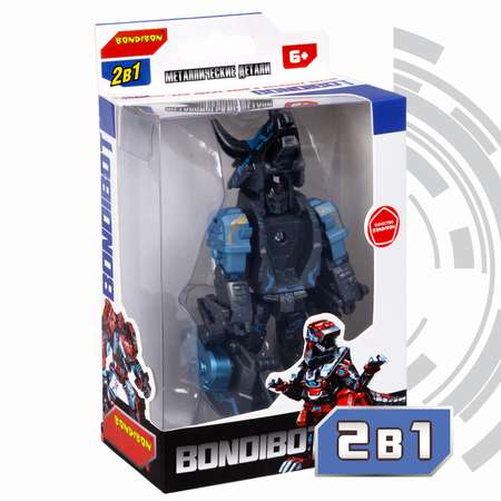 Фигурка Bondibon трансформер Робот Динозавр 2в1