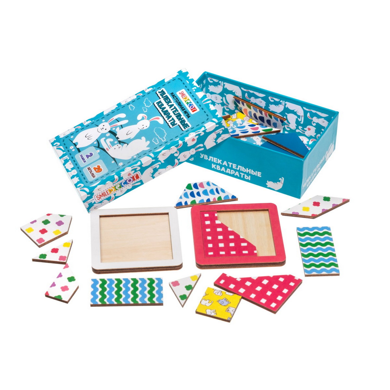 Настольная игра Smile Decor Увлекательные квадраты - фото 4