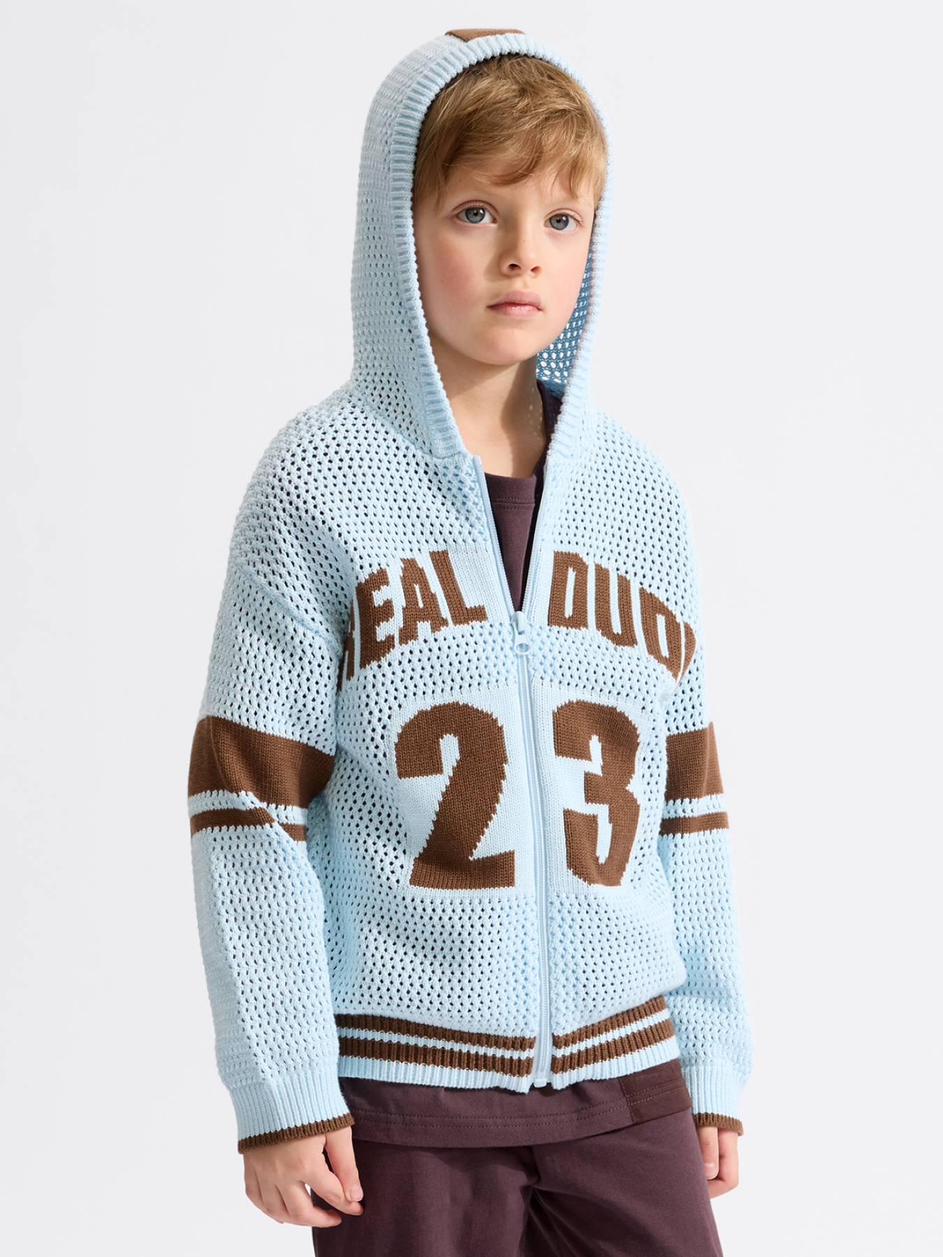 Изображение товара Толстовка Happy Baby Толстовка с капюшоном и молнией для мальчика