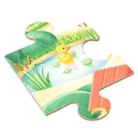 Пазл Baby Toys First Puzzle Кто живет в деревне 20элементов 04189
