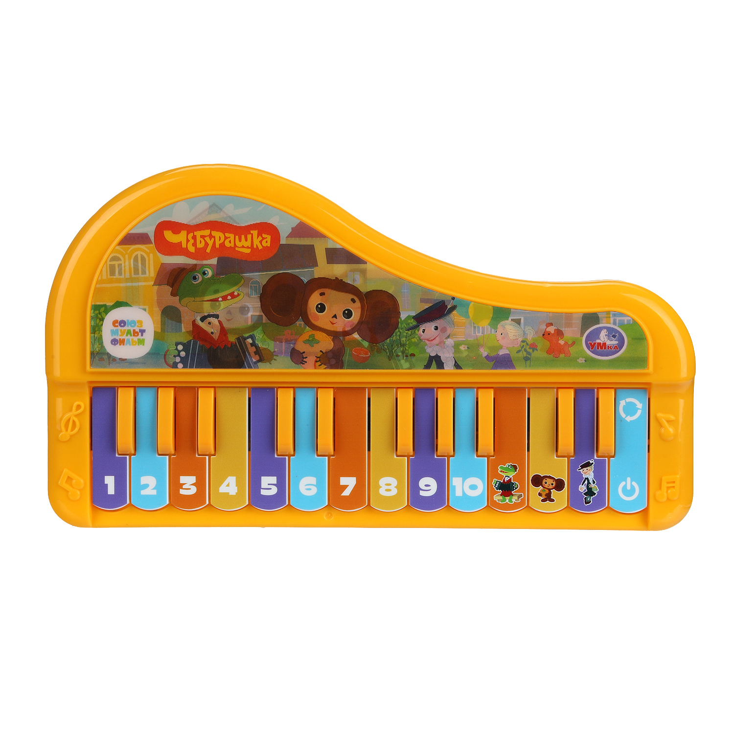 Игрушка УМка развивающий центр Чебурашка Пианино - фото 2