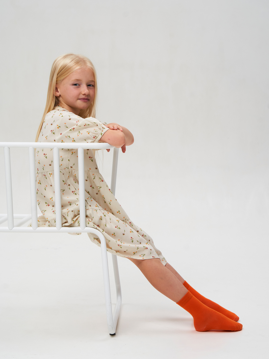 Носки 3 пары Babushka D3 Оранжевые - фото 11