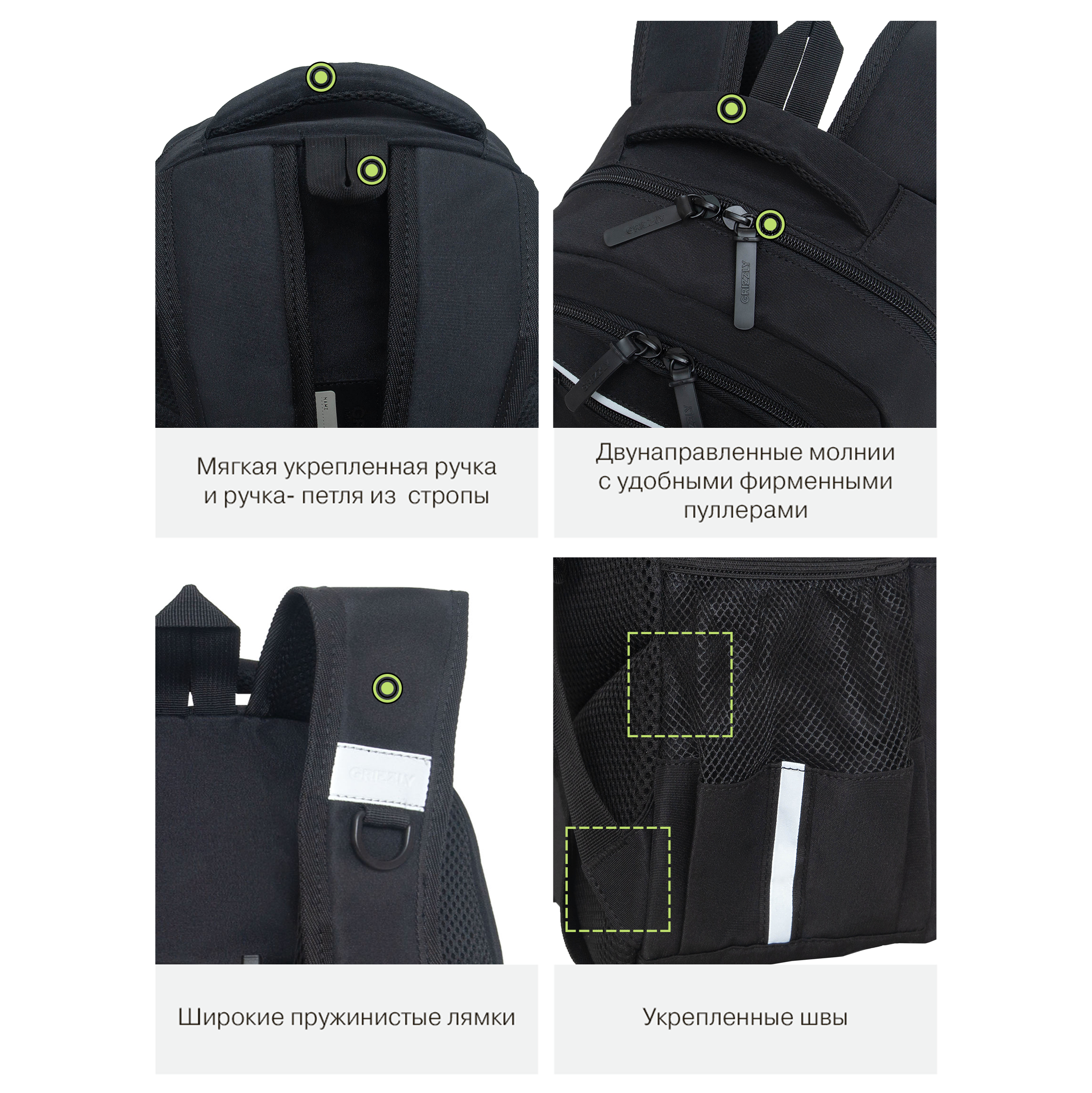 Рюкзак Grizzly для мальчика - фото 11