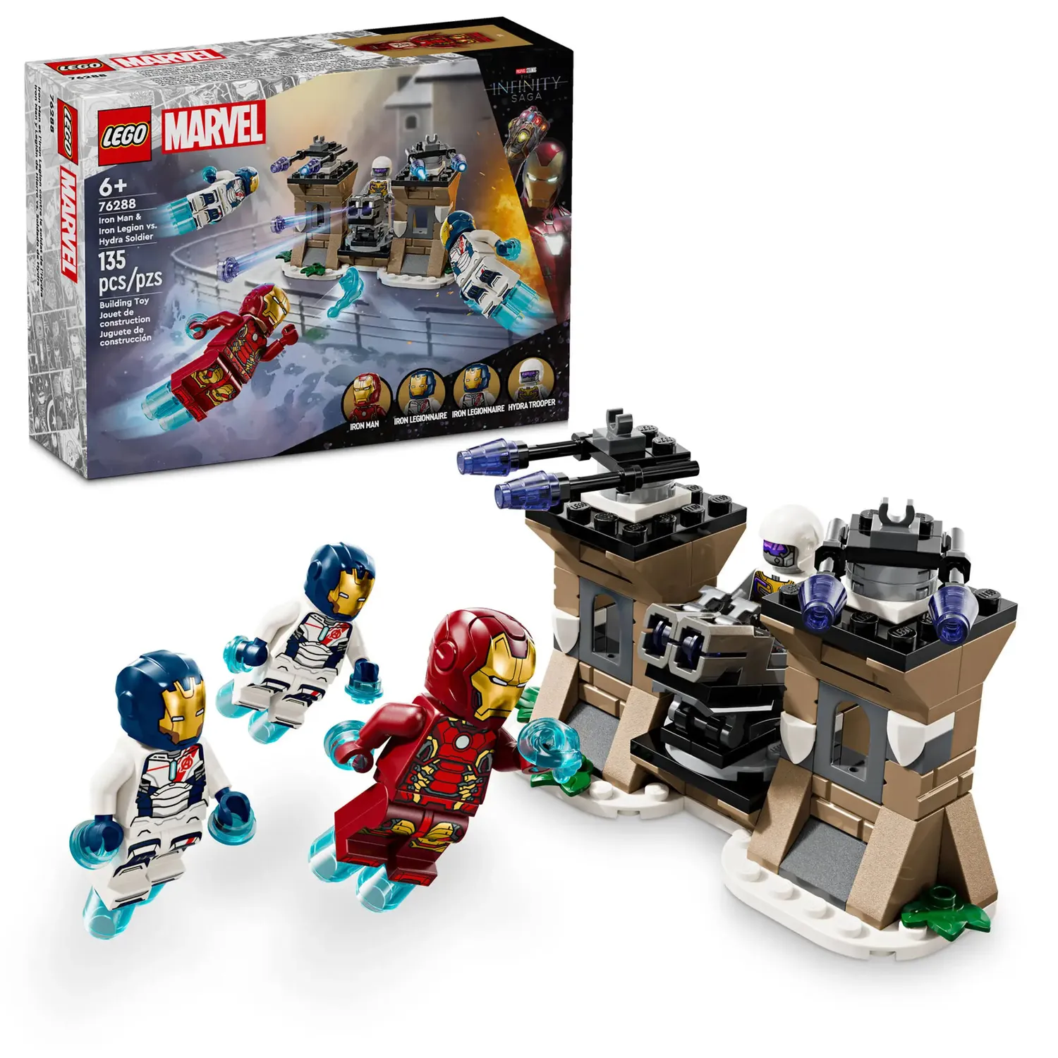 Изображение товара Конструктор LEGO Marvel Super Heroes 76288 135 дет.