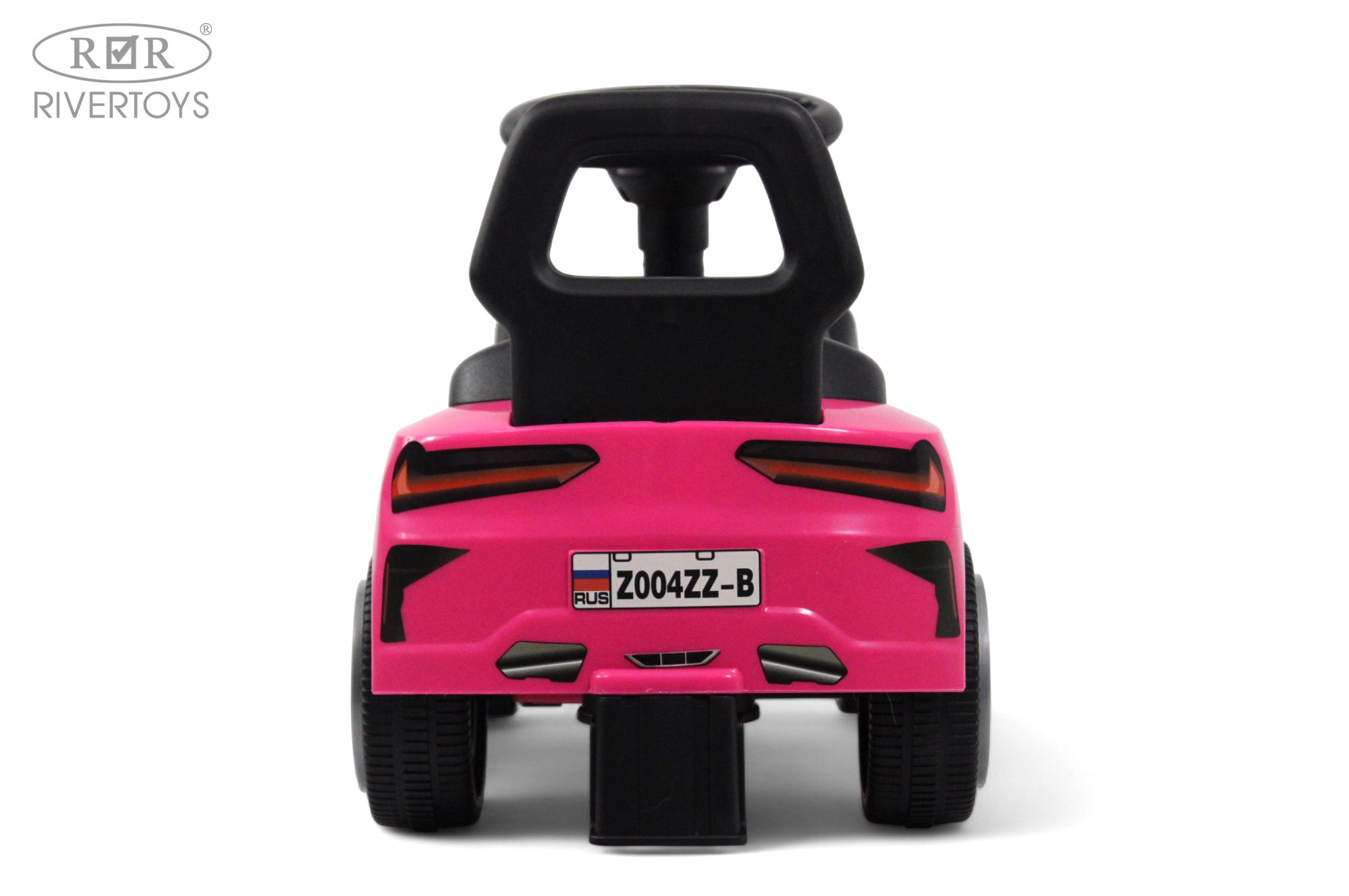 Каталка RIVERTOYS Z004ZZ-B-PINK розовый - фото 8