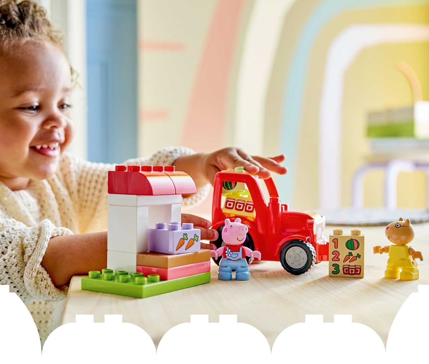 Конструктор LEGO DUPLO Трактор и Магазин 18 дет. - фото 8