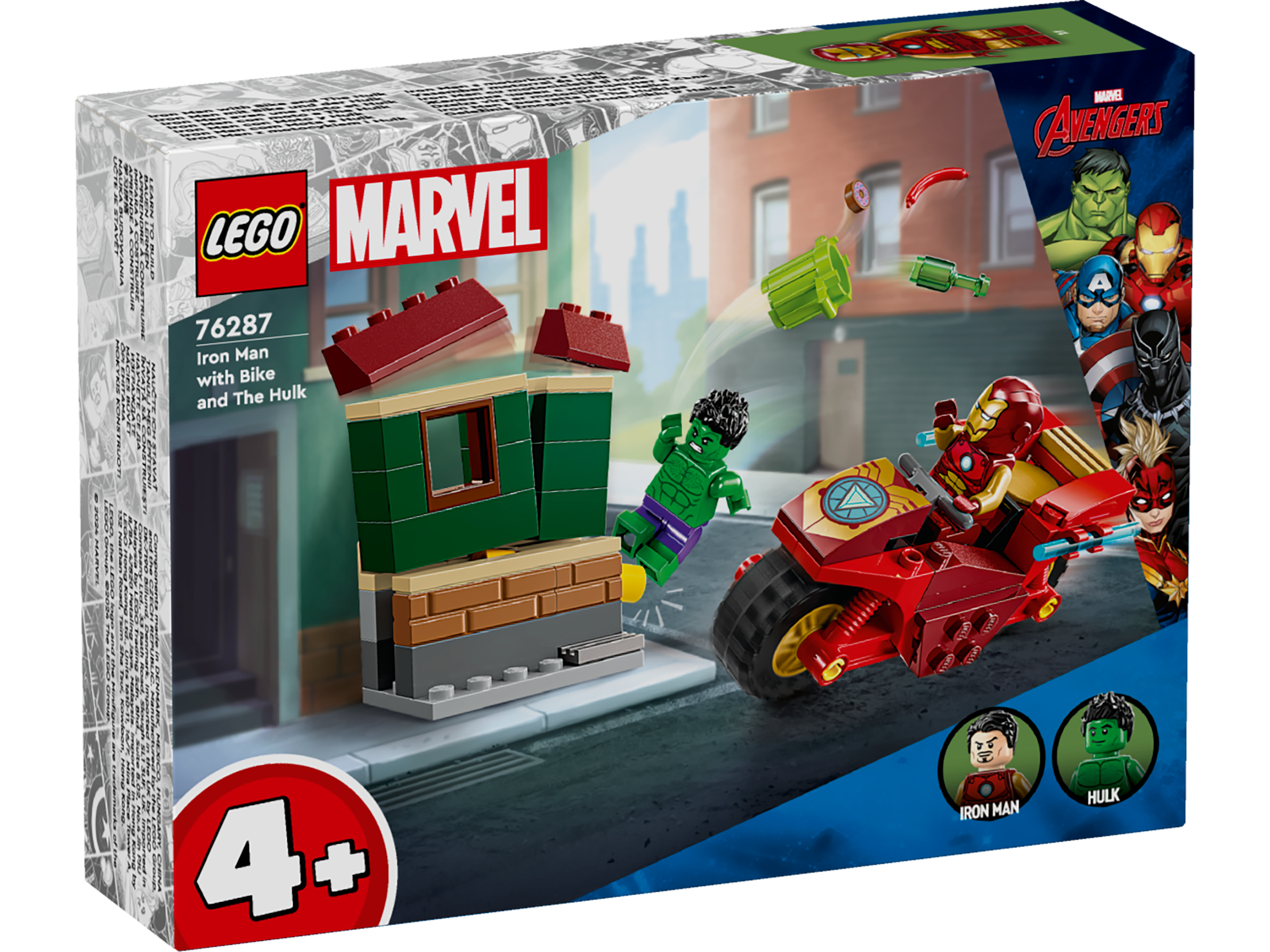 Конструктор LEGO Marvel Super Heroes Железный человек и Халк - фото 2