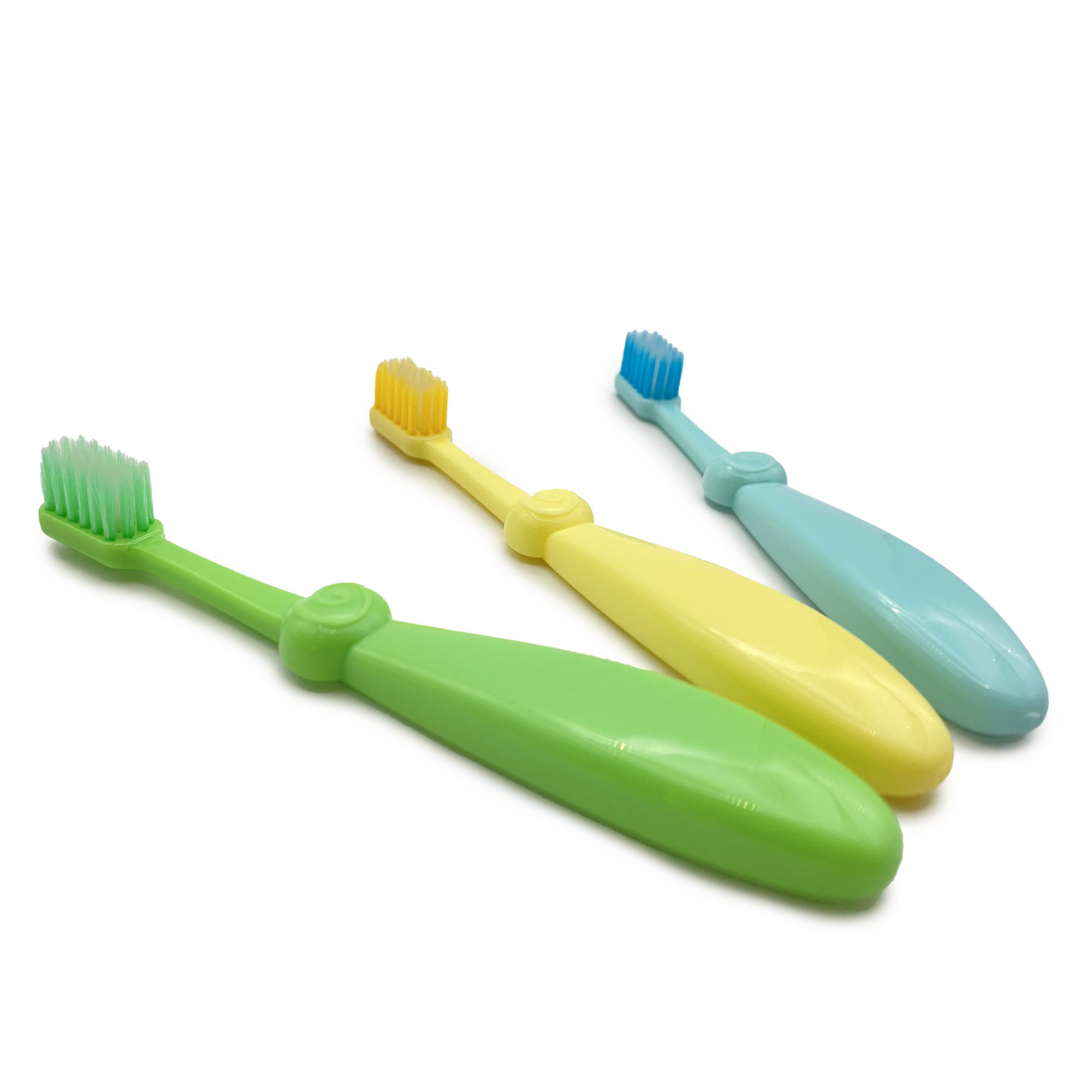 Зубная щетка классическая BabyGo от 1 года 3 шт. - фото 2