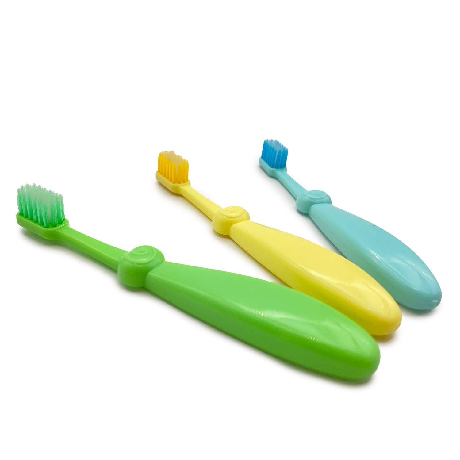 Зубная щетка классическая BabyGo от 1 года 3 шт. - фото 2