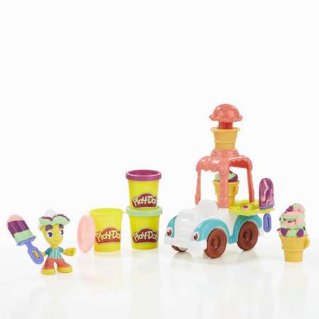Пластилин Play-Doh Грузовик с мороженым