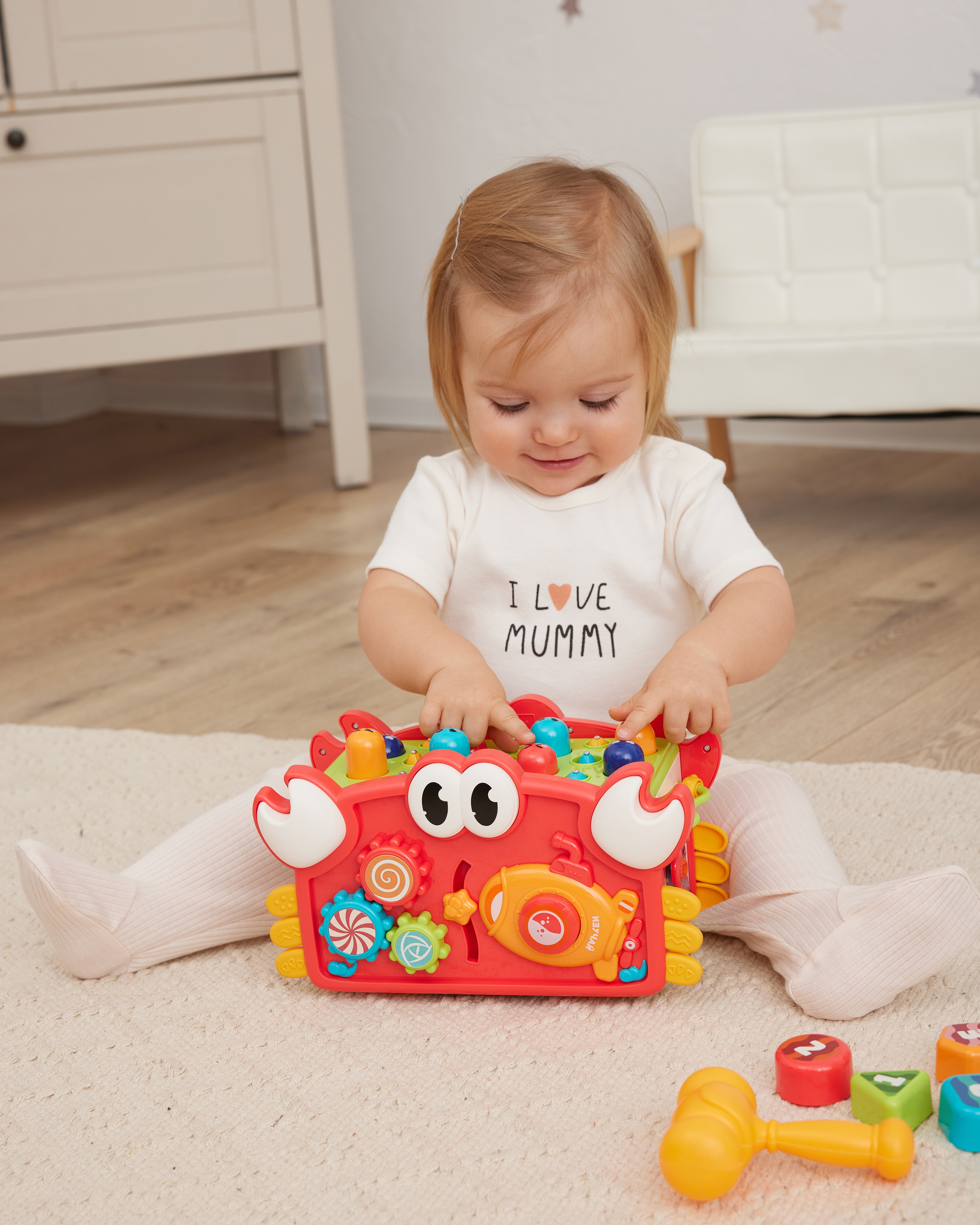 Игрушка BabyGo сортер Крабик - фото 4