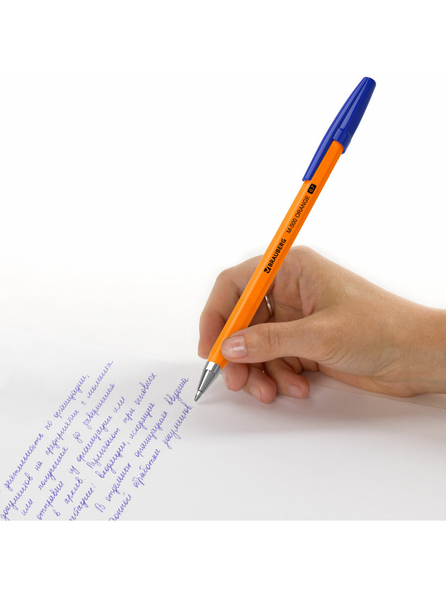 Ручка шариковая Brauberg 10 шт. - фото 13