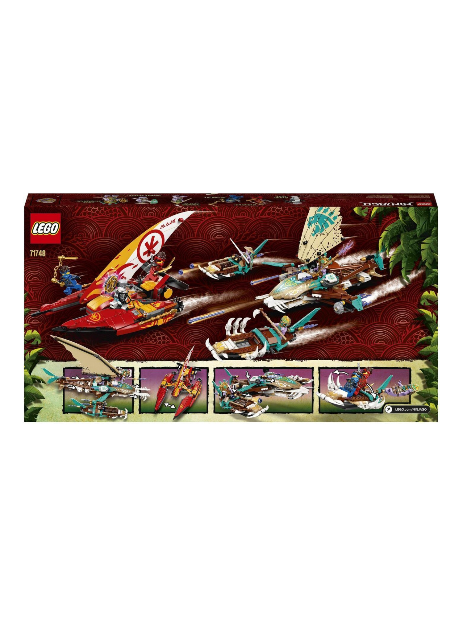 Конструктор LEGO NINJAGO Битва на катамаране 780 дет. - фото 3