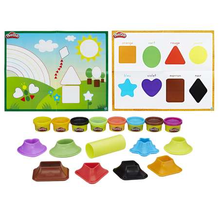 Пластилин Play-Doh Цвета и формы