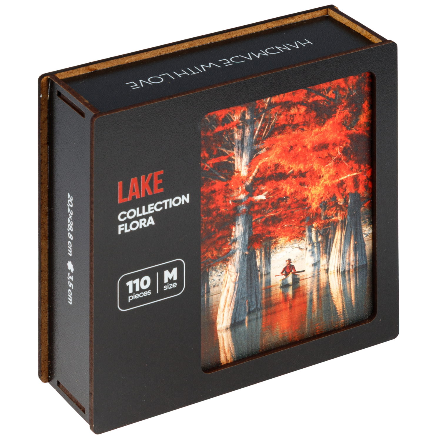 Пазл 1TOY Озеро 110 штук деревянный - фото 4