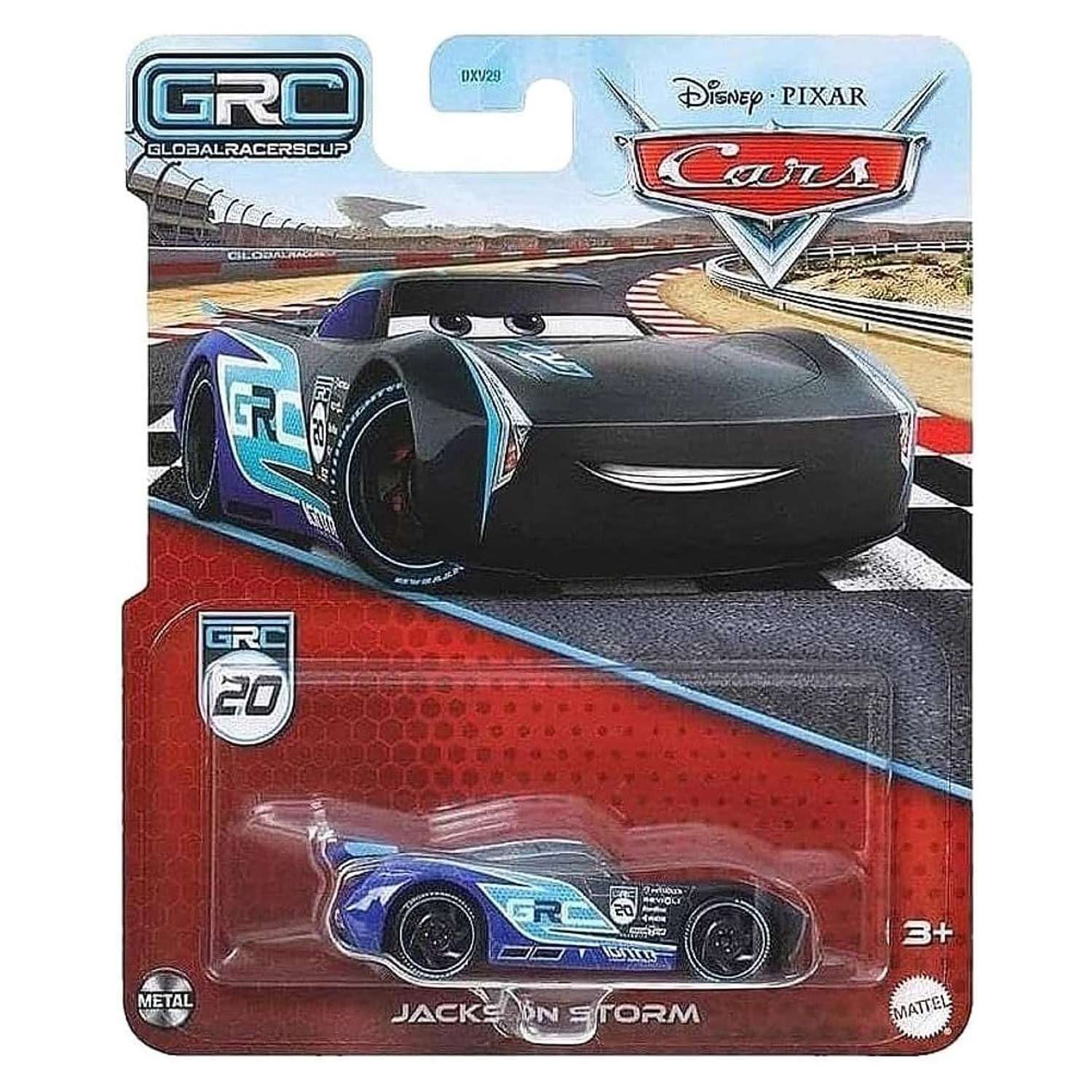 Автомобиль Cars Jackson Storm 1:55 DXV29/HYD11 - фото 1