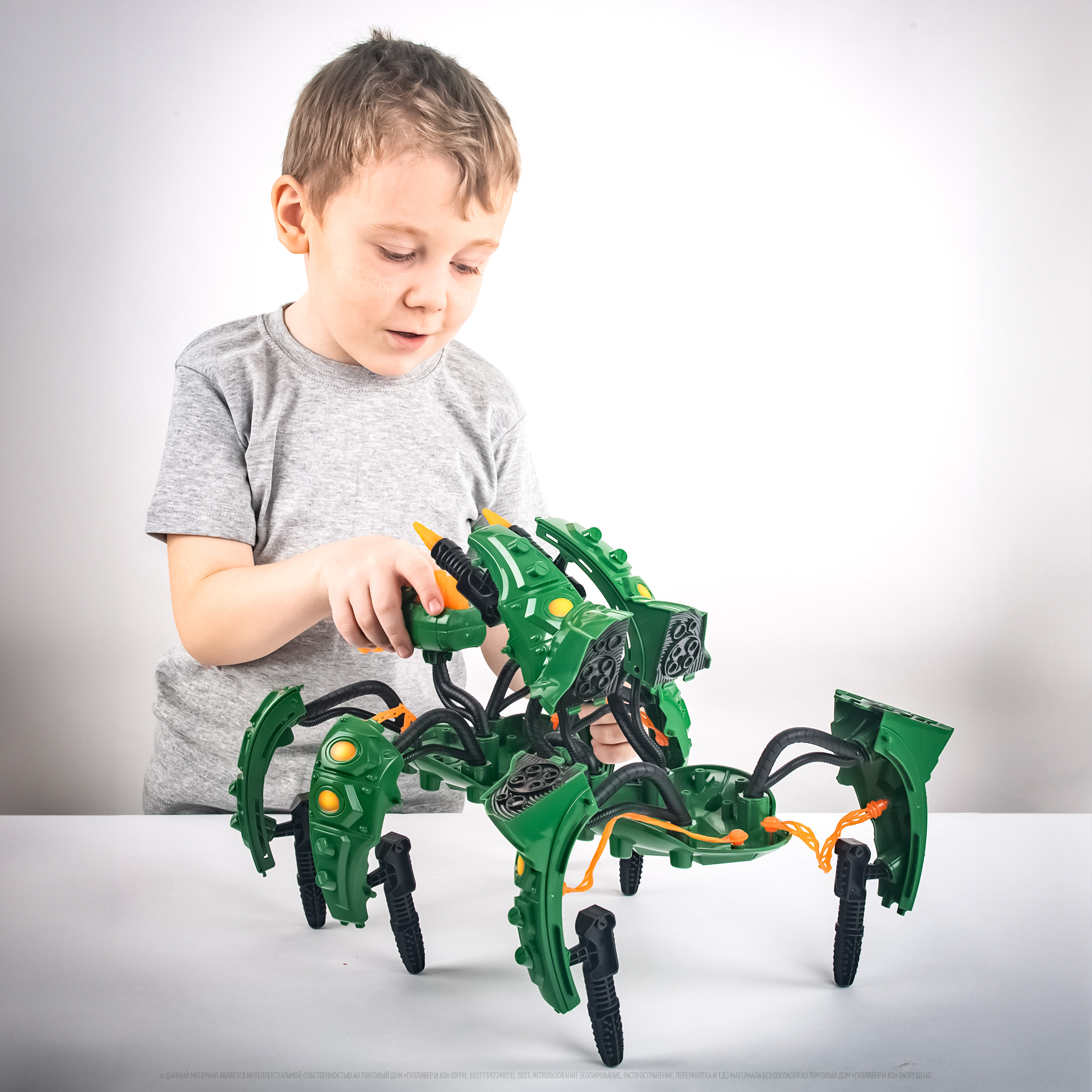 Фигурка GIGA BOTS Робот Зверь-Аракнис - фото 6