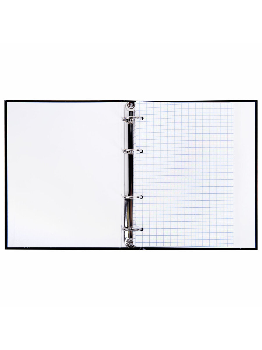 Тетрадь со сменным блоком Brauberg клетка 120 лист. - фото 7