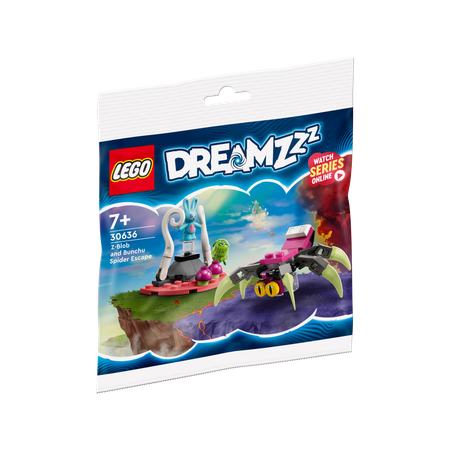 Конструктор LEGO DREAMZzz Z-Blob и побег паука Банчу блочный