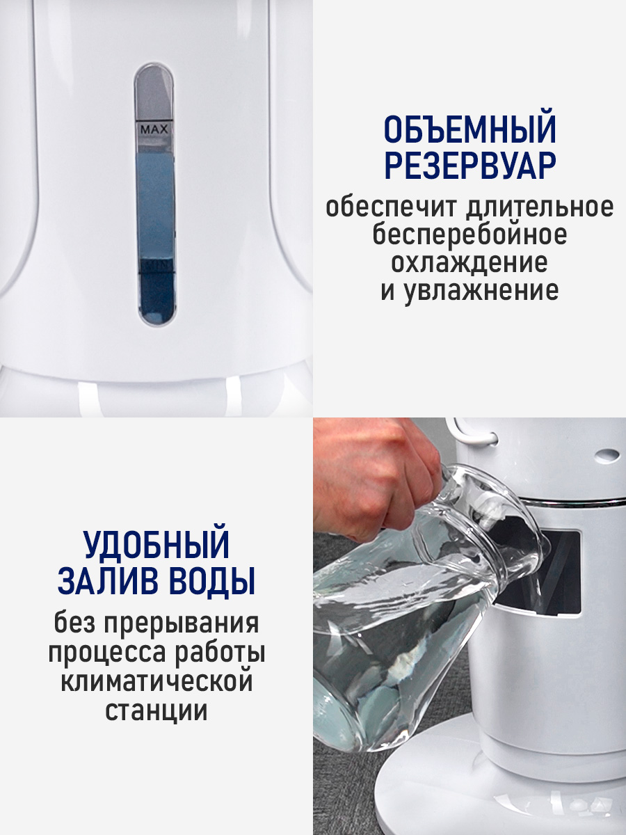 Напольный охладитель кондиционер STINGRAY ST-CO4608A - фото 6