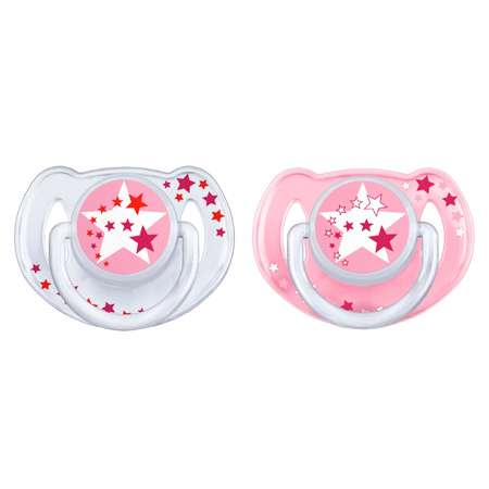 Пустышка Philips Avent ортодонтическая от 6 мес. 2 шт.