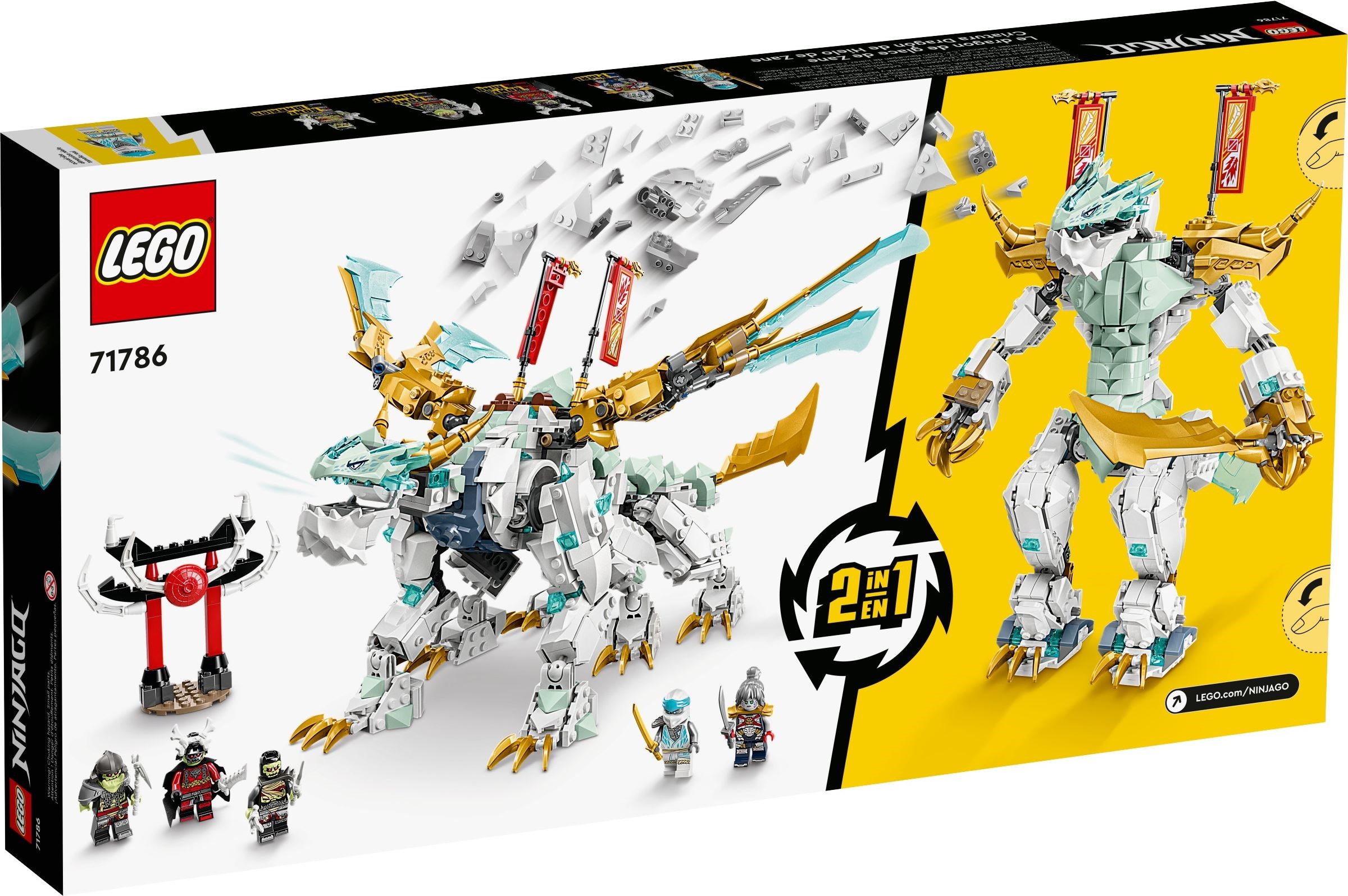 Конструктор LEGO NINJAGO 71786 973 дет. - фото 4