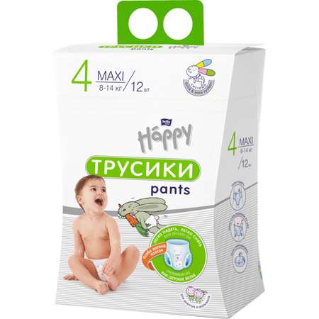Трусики Bella baby Happy 4 12 шт.