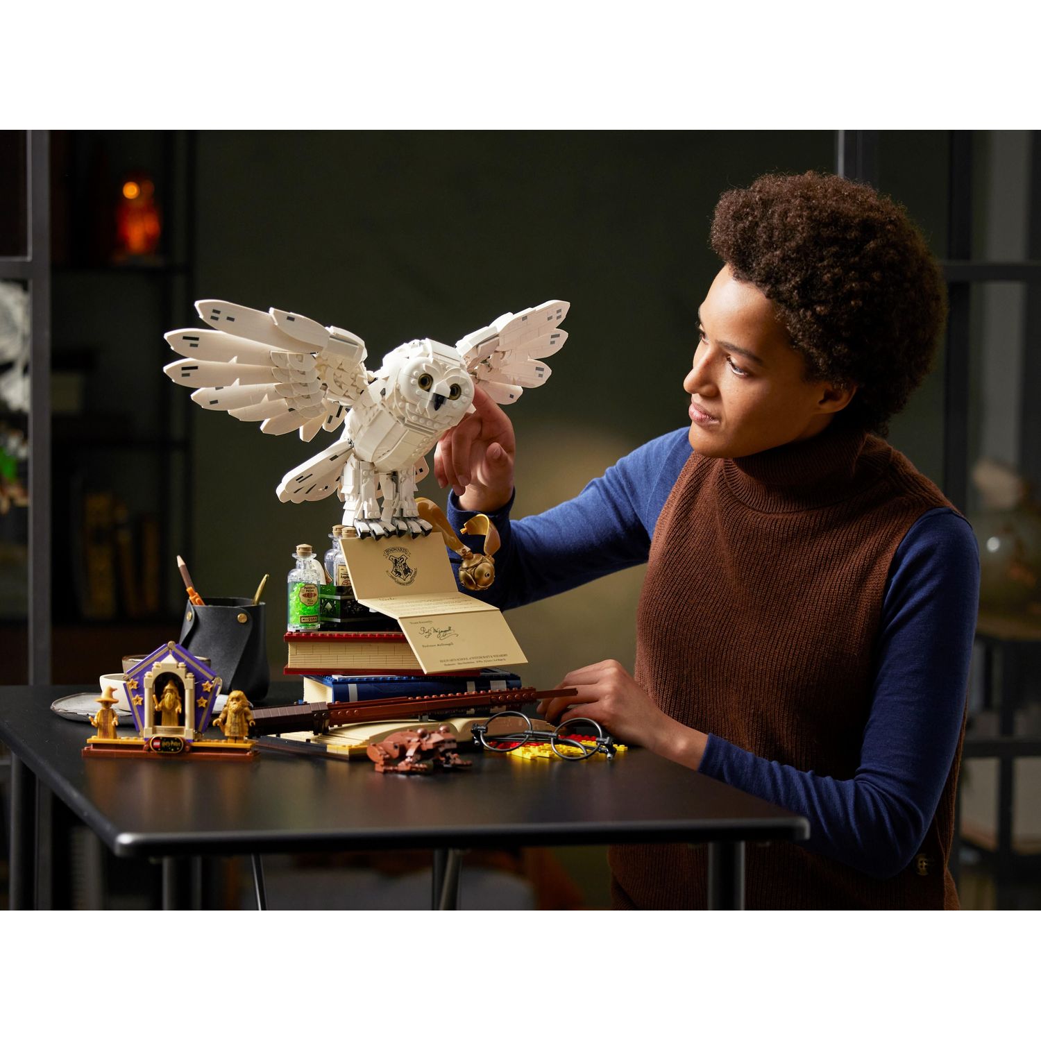 Конструктор LEGO Harry Potter Символы Хогвартса 3010 дет. - фото 10