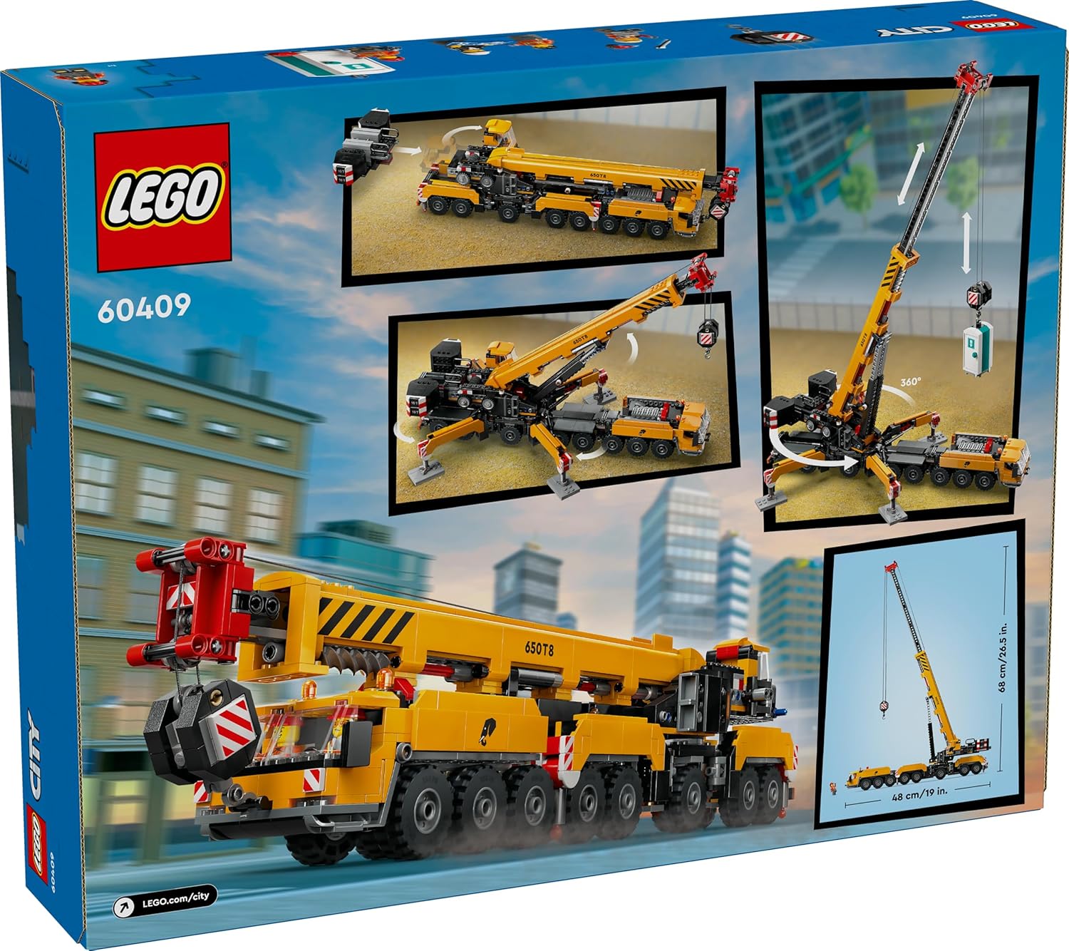 Конструктор LEGO Technic Мобильный строительный кран 1116 дет. - фото 5