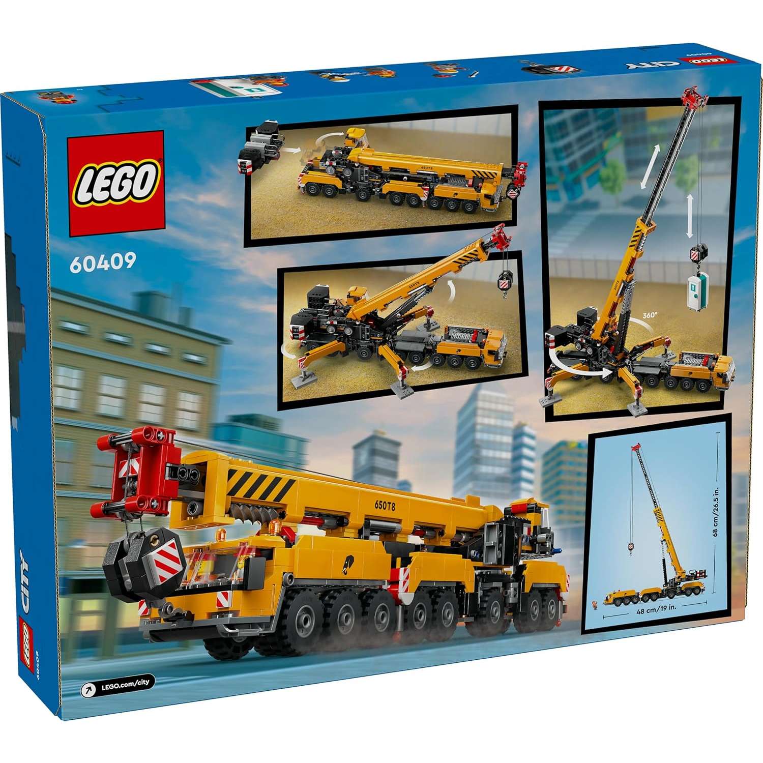 Конструктор LEGO Technic Мобильный строительный кран 1116 дет. - фото 5