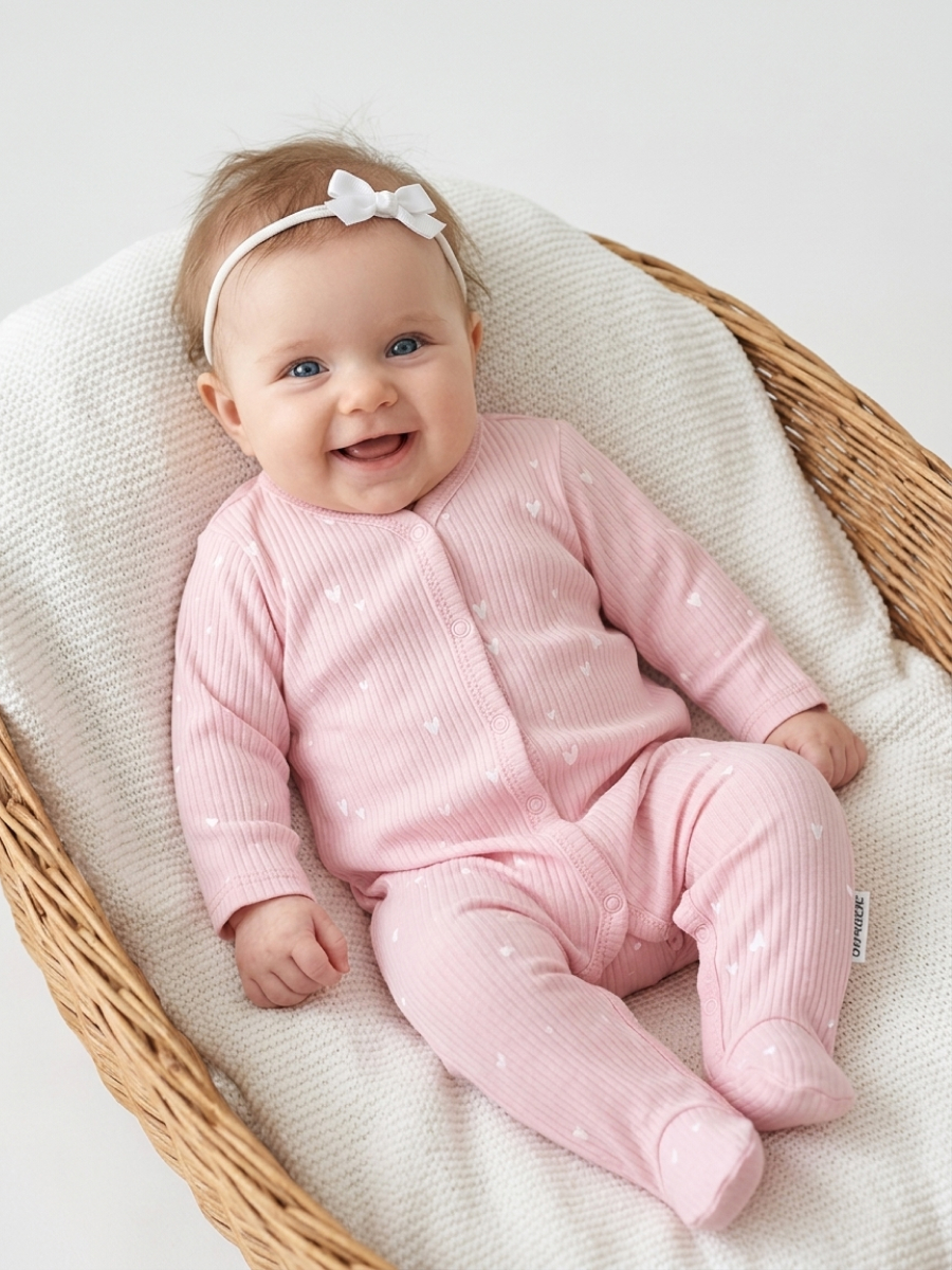 Изображение товара Комбинезон Эскимо: 62 - хлопковый слип для новорожденных