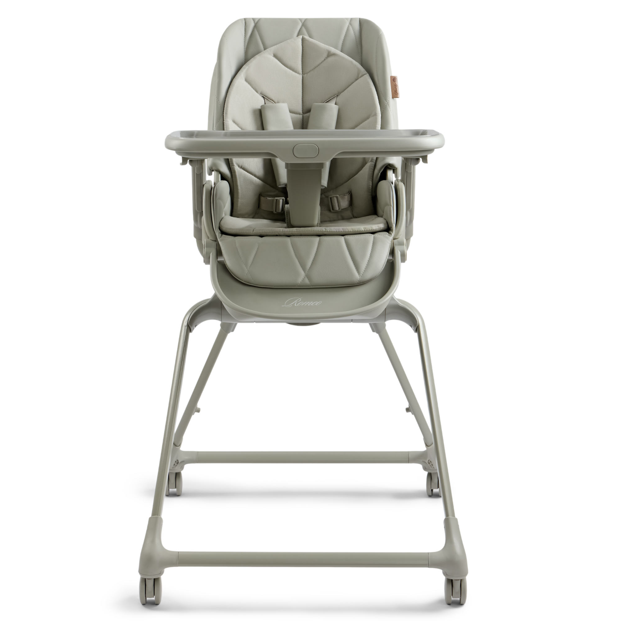 Стульчик для кормления Happy Baby ROMEO зеленый - фото 12