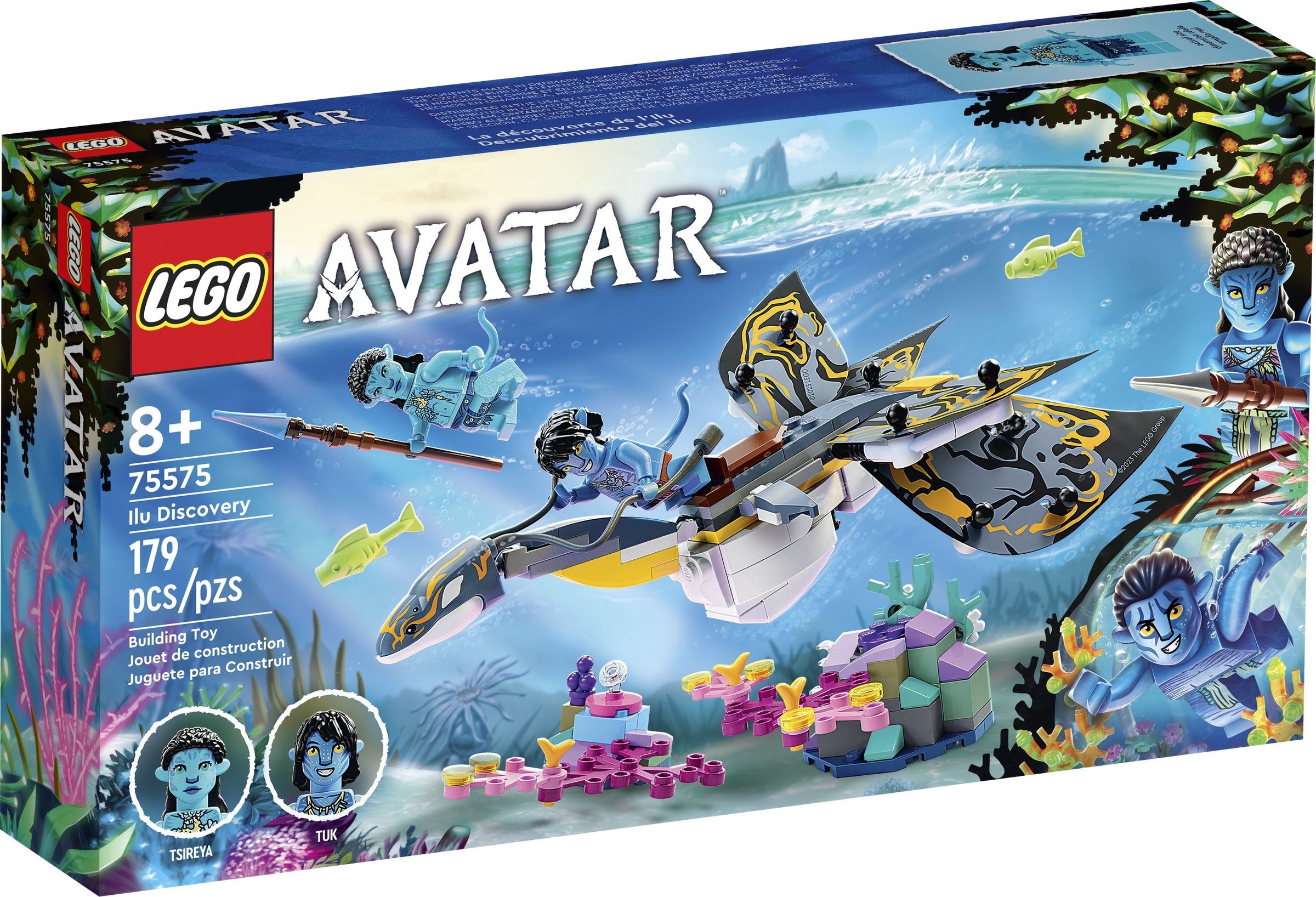 Изображение товара Конструктор LEGO Avatar Ilu Discovery 75575 для детей и поклонников фильма Аватар Изображение товара Конструктор LEGO Avatar Ilu Discovery 75575 для детей и поклонников фильма Аватар
