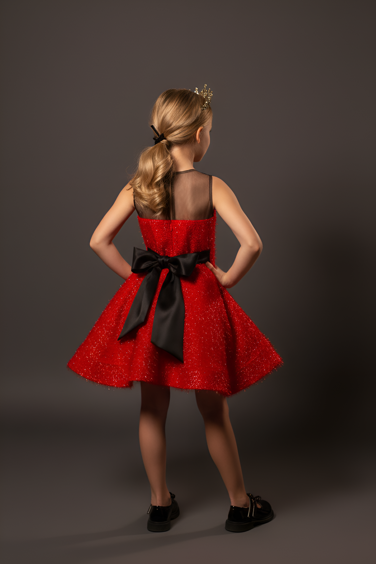 Платье Minilik Платье.Колокольчик.Красное - фото 7