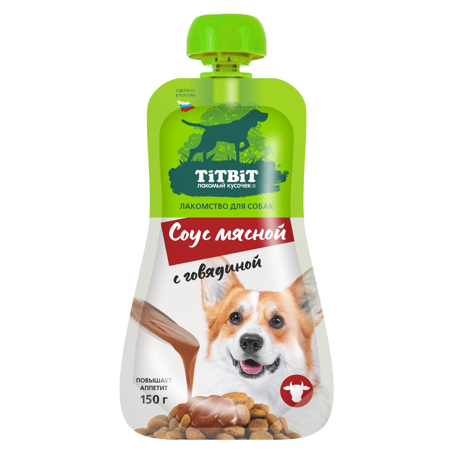 Лакомство для собак TITBIT соус мясной с говядиной 150г - фото 1