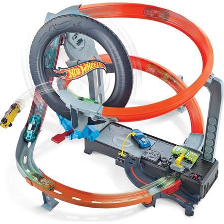 Трек Hot Wheels Шиномонтажная мастерская с пусковой установкой