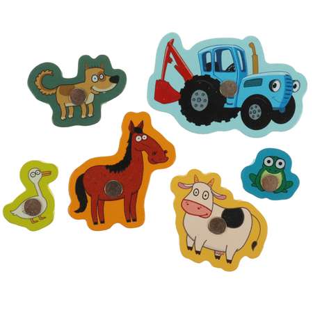 Игрушка Буратино Синий трактор Ловим 339368 Буратино